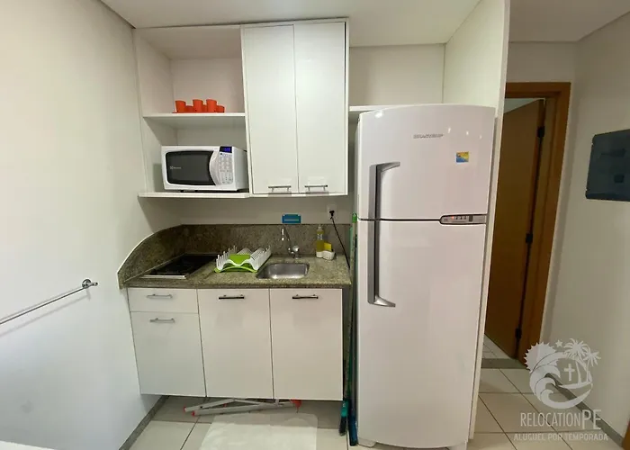 Marulhos Resort - Excelente Flat (até 6 pessoas) - Muro Alto